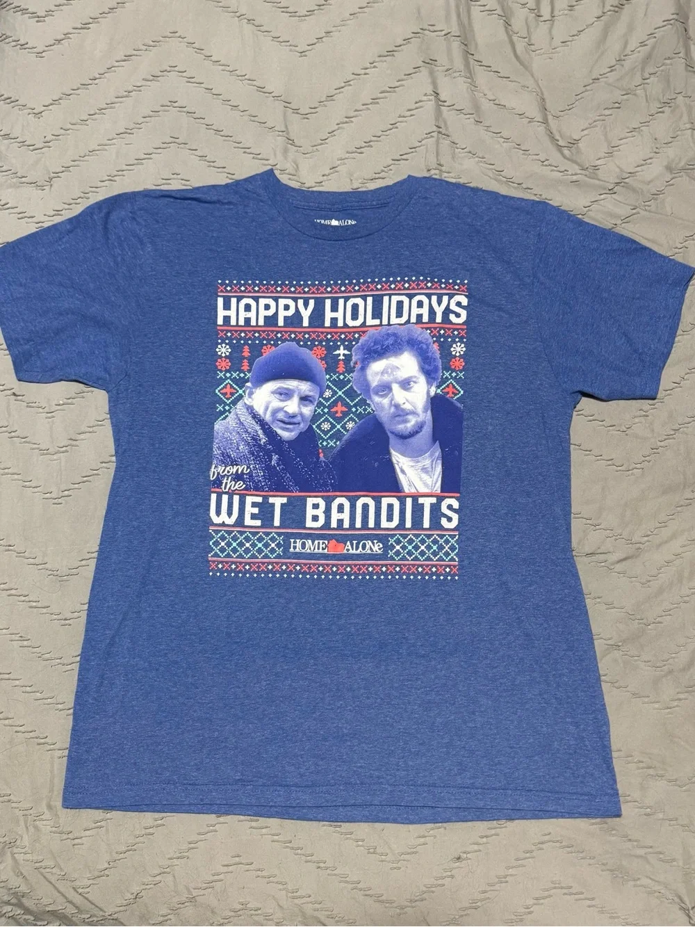 'Wet Bandits' Blue Holiday Graphic Tee
